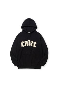 CALEE LOGO PULLOVER HD ＜NATURALLY PAINT DESIGN＞ / ブラック