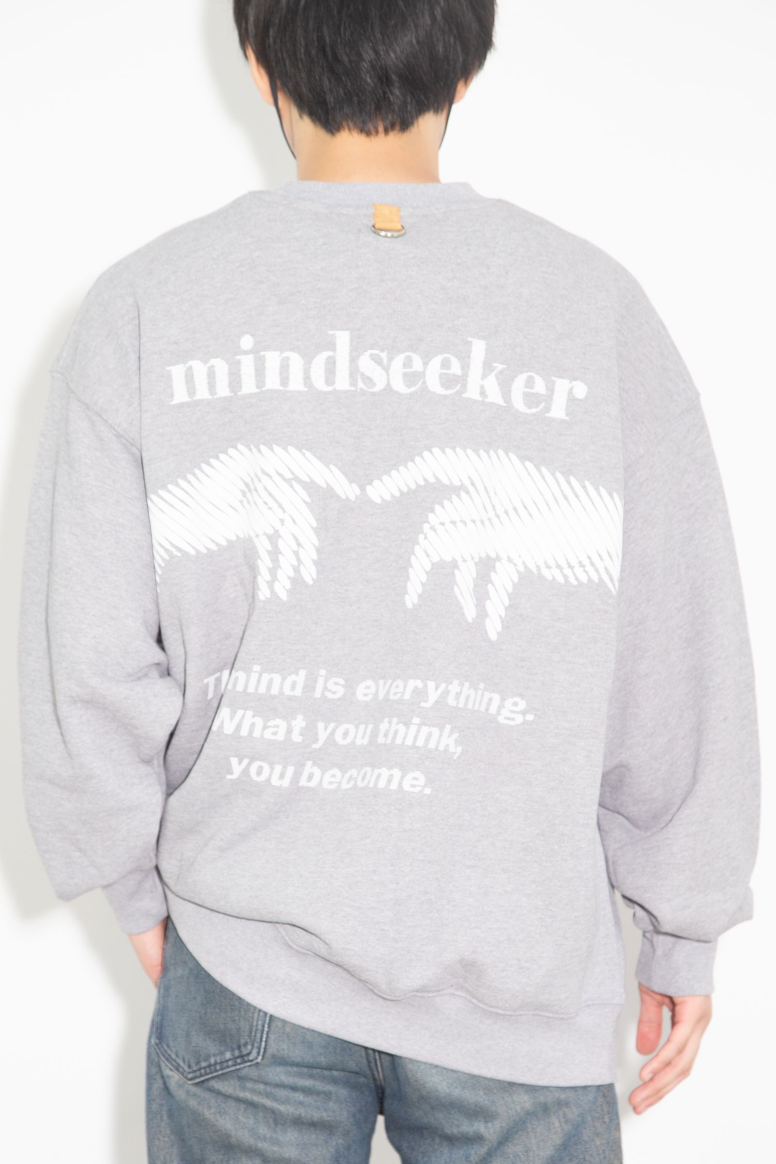 [ラスト1点 サイズXL] Crewneck Sweatshirts / グレー