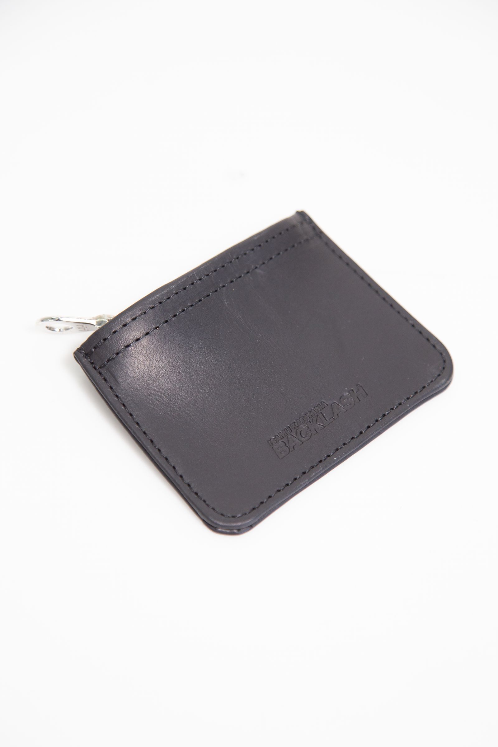 [345-41] GUIDI CALF ZIPPER CHANGE PURSE / ブラック