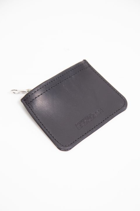 [345-41] GUIDI CALF ZIPPER CHANGE PURSE / ブラック