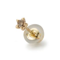 K18YG Minimal Star Pierce / ブラウン