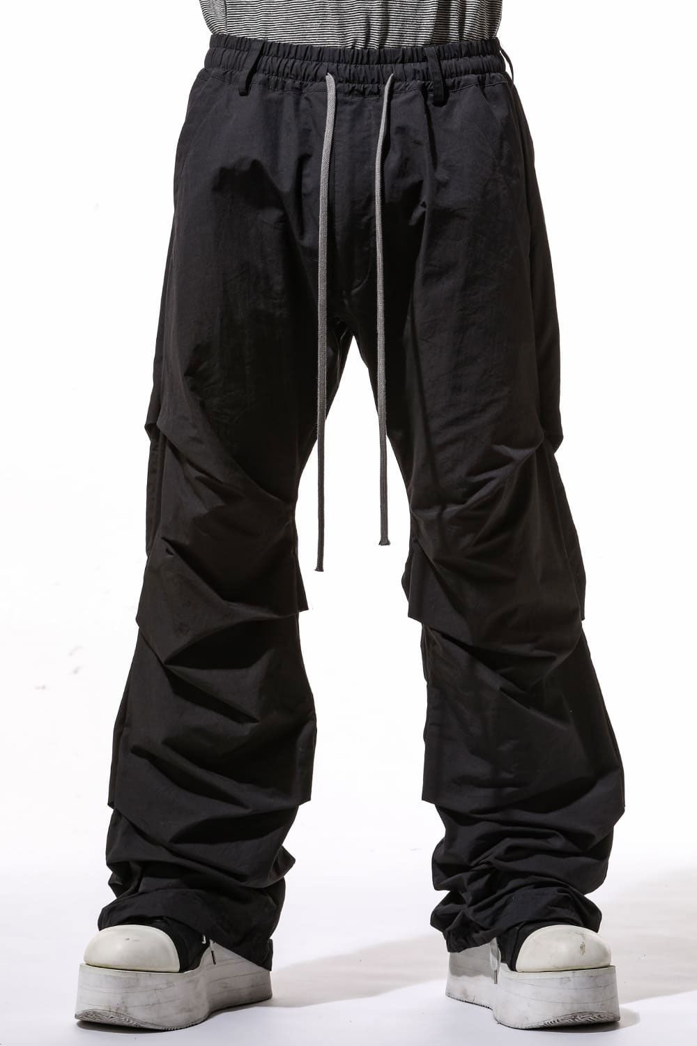 A.F ARTEFACT Tuck Baggy Pants ナイロンパンツ