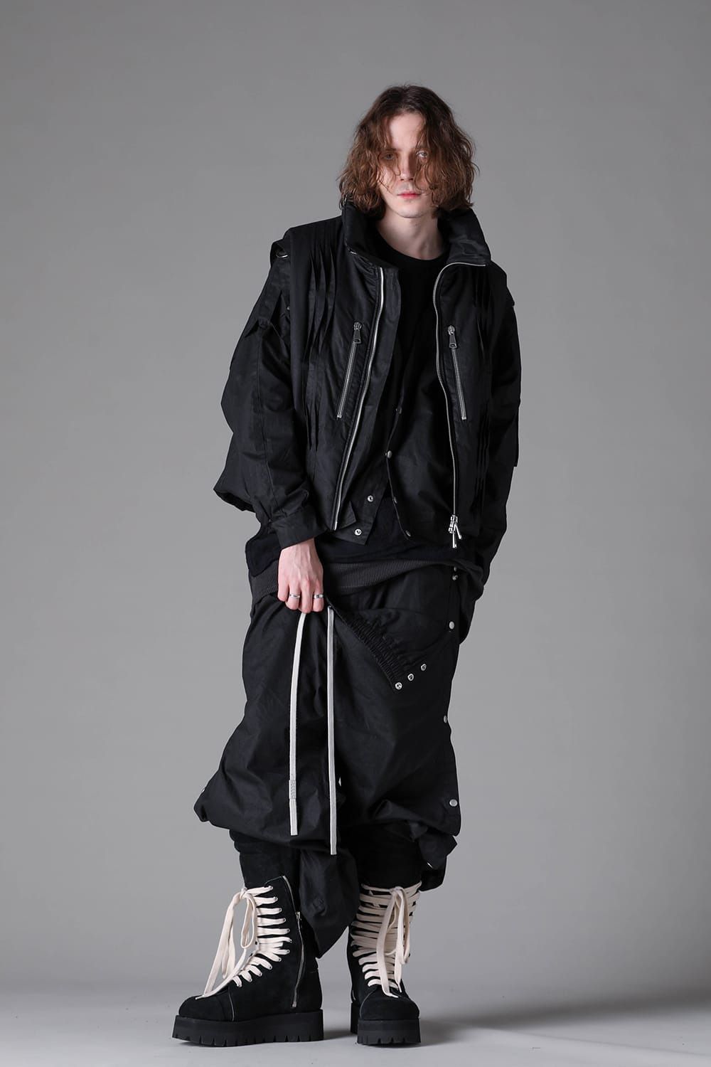 Padded High-Neck Vest