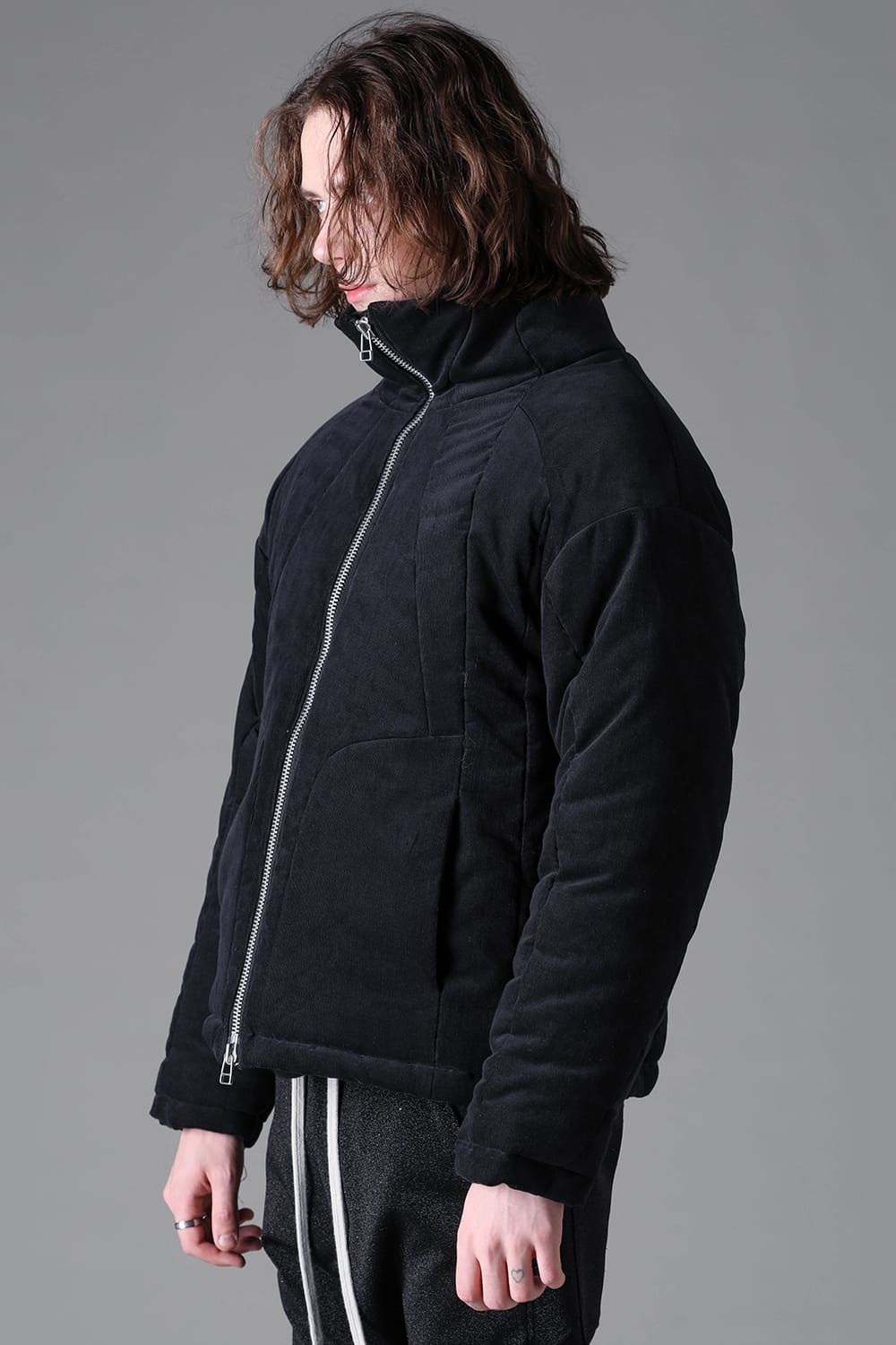 Corduroy Padded Blouson