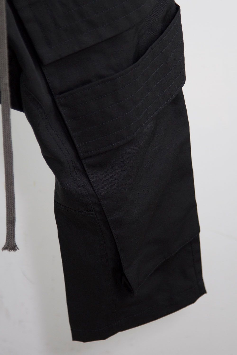 カーゴワイドサルエルパンツ / Cargo Wide Sarouel Pants / ブラック