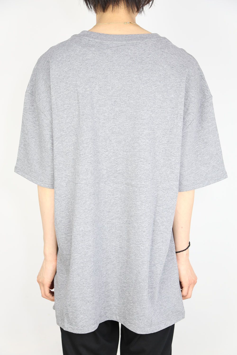 ONE POINT S/S TEE / スノーグレー