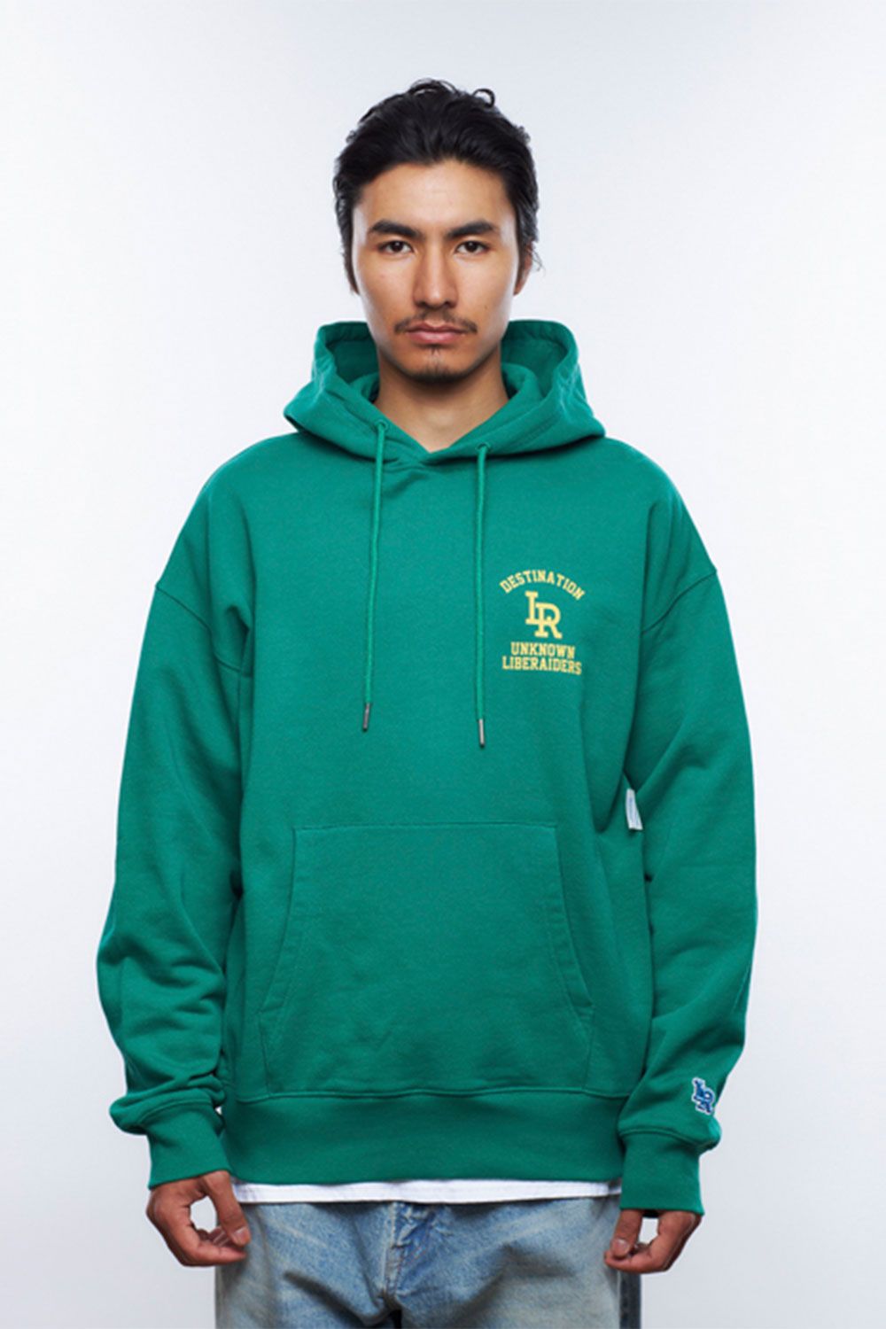 liberaiders - HEAVY WEIGHT LR LOGO HOODIE / ブラック | Tempt