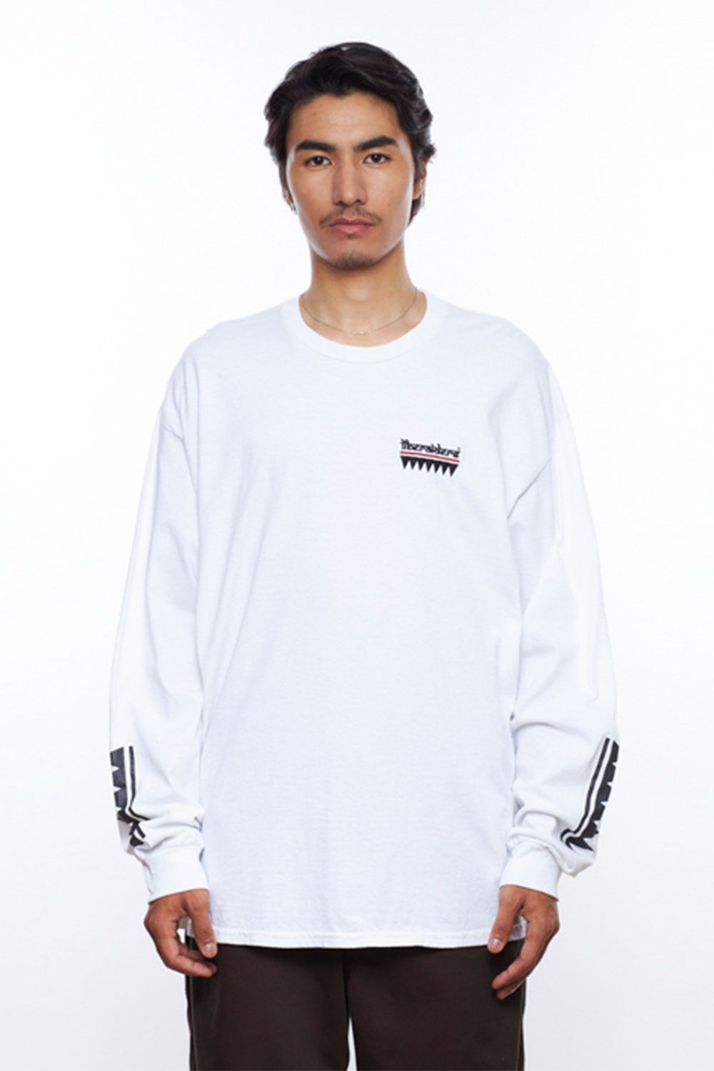 TRIBAL L/S TEE / ホワイト