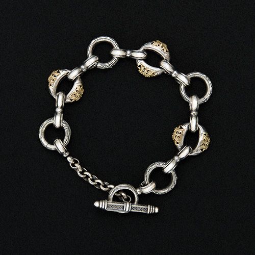 Garden Shadows Small Links Bracelet / GB038