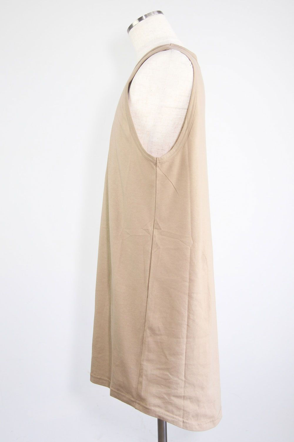 ロングタンクトップ / Long Tank Top / ベージュ / ag-6083-1