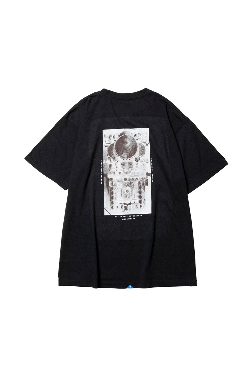 MAW AERIAL PHOTO TEE / ブラック