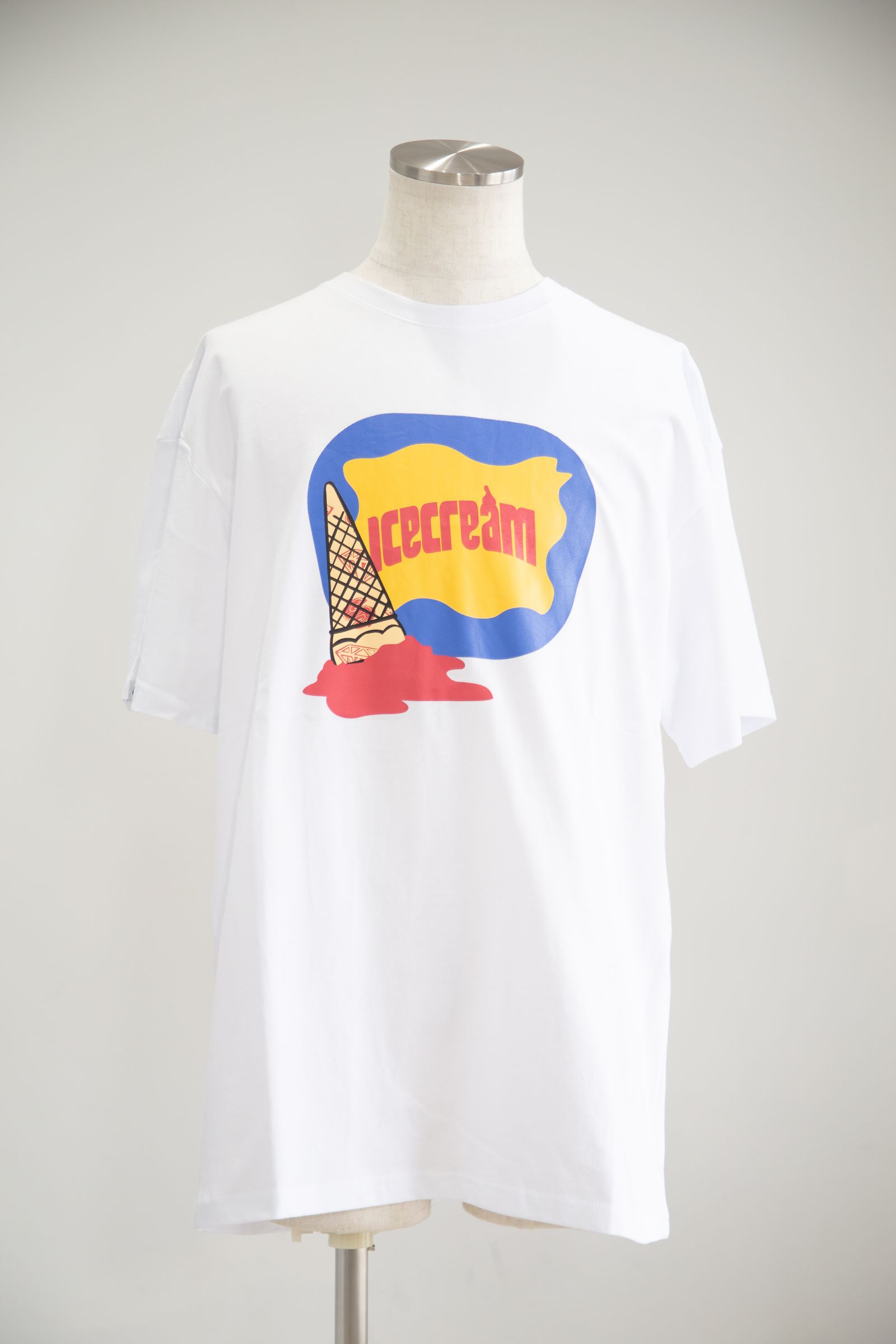 【ICECREAM】CONE CLASSIC T-SHIRT / ホワイト