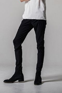 CHRIS EASY TUCK PANTS / ブラック