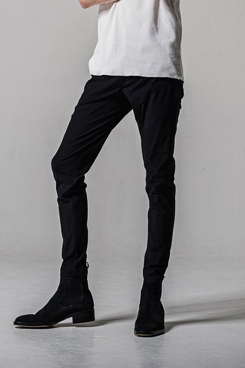 CHRIS EASY TUCK PANTS / ブラック