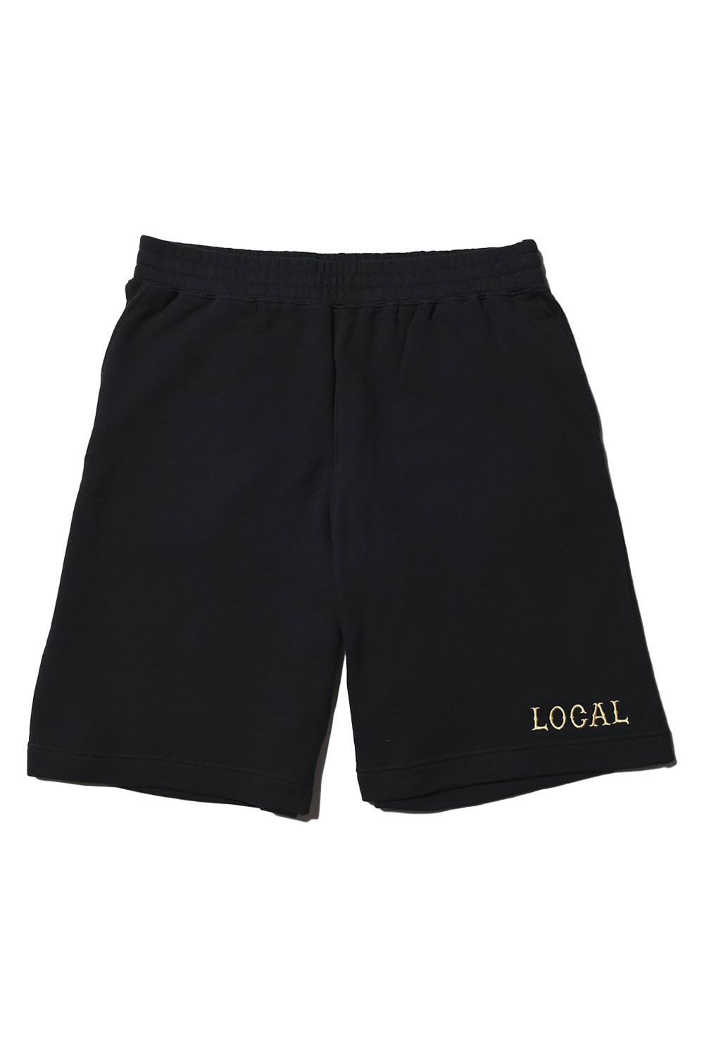 CLASSIC LOCAL LOGO LOOSE FIT SWEAT SHORTS / ブラック