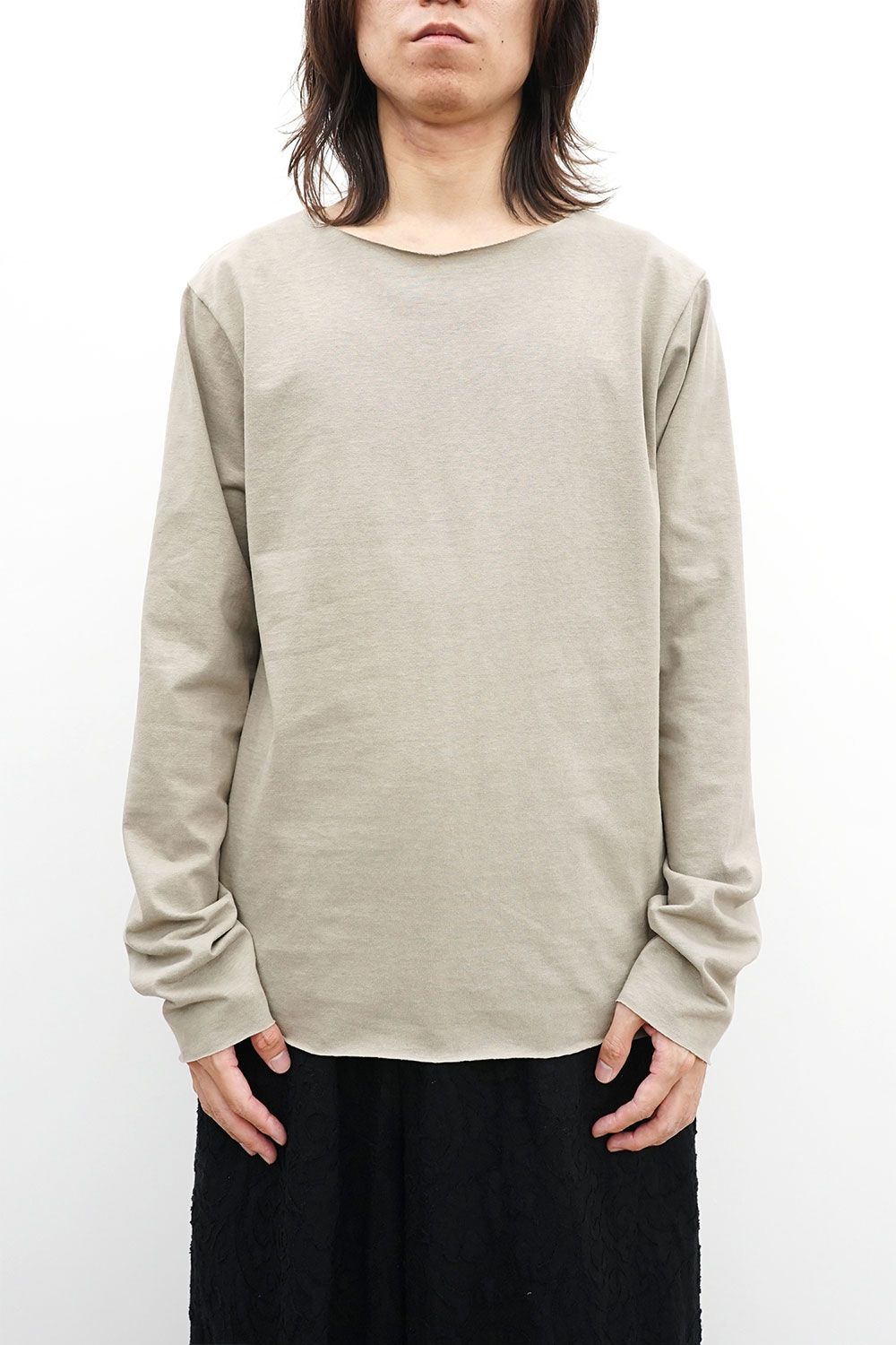 Boat Neck Long Sleeve Tee