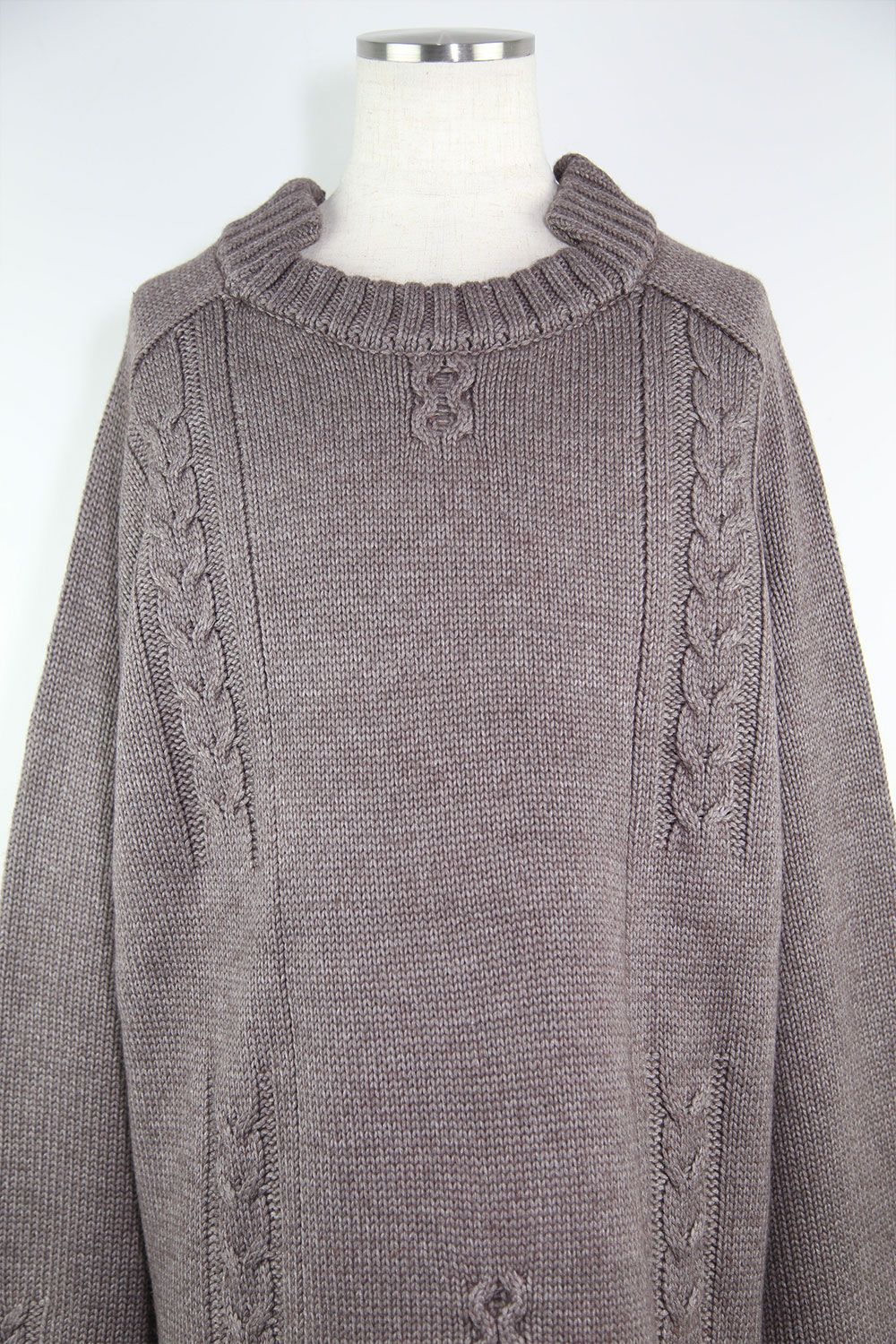 ローゲージニットプルオーバー / Low Gauge Knit Pullover / グレー - 1 (S)