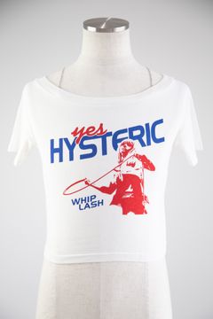 WHIP LASH ショート丈Tシャツ / ホワイト