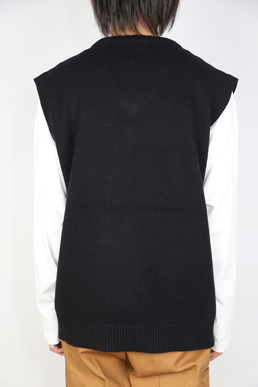 XLARGE - KNIT VEST / ブラック | Tempt