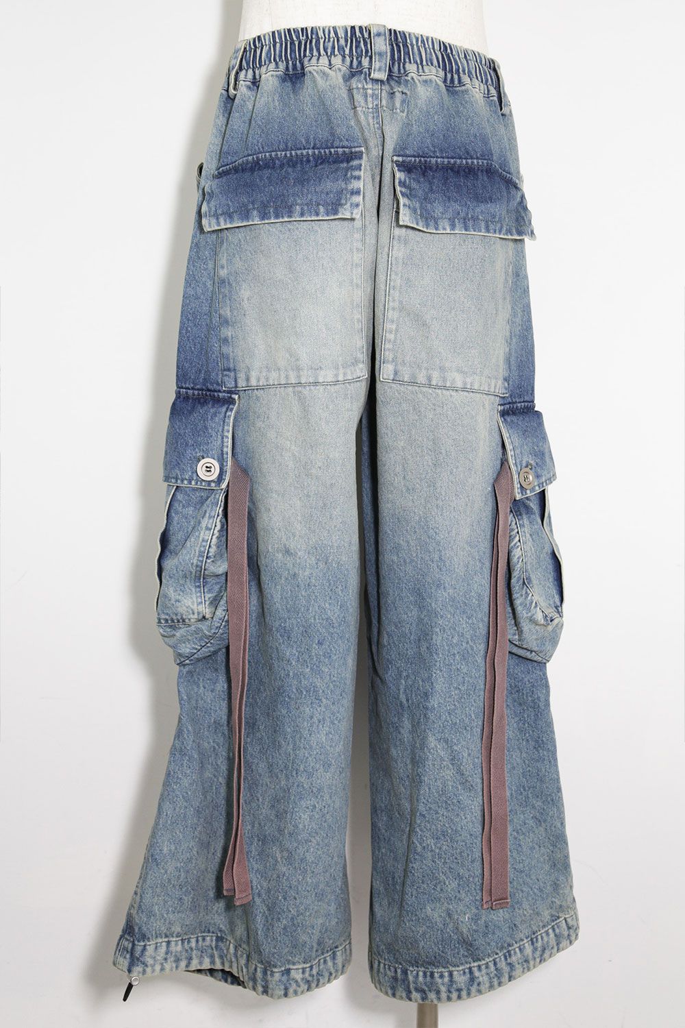 ヴィンテージデニムワイドパンツ / VintageDenim Wide Pants / ブルー / ag-8062