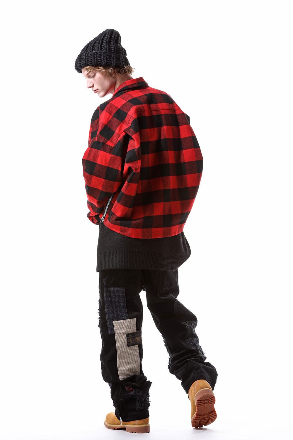 Patch Work Skater Pants
