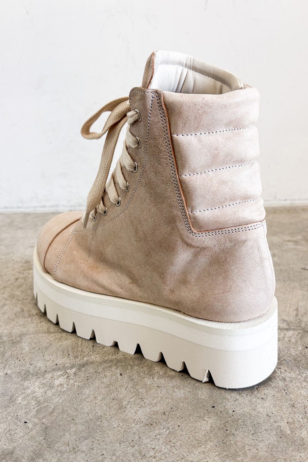 [ラスト1点 サイズ42] BOOTS / アッシュピンク×ホワイト