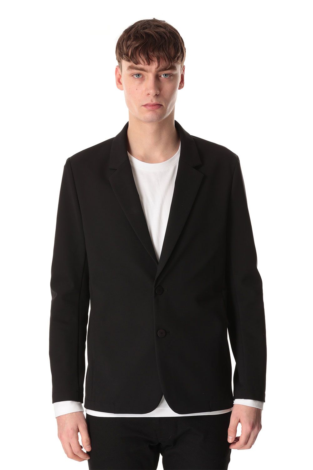SOLOTEX DOUBLE CLOTH 2B JACKET / ブラック