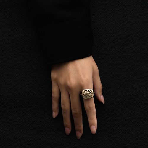 Garden Shadows Polygon Ring / GR110