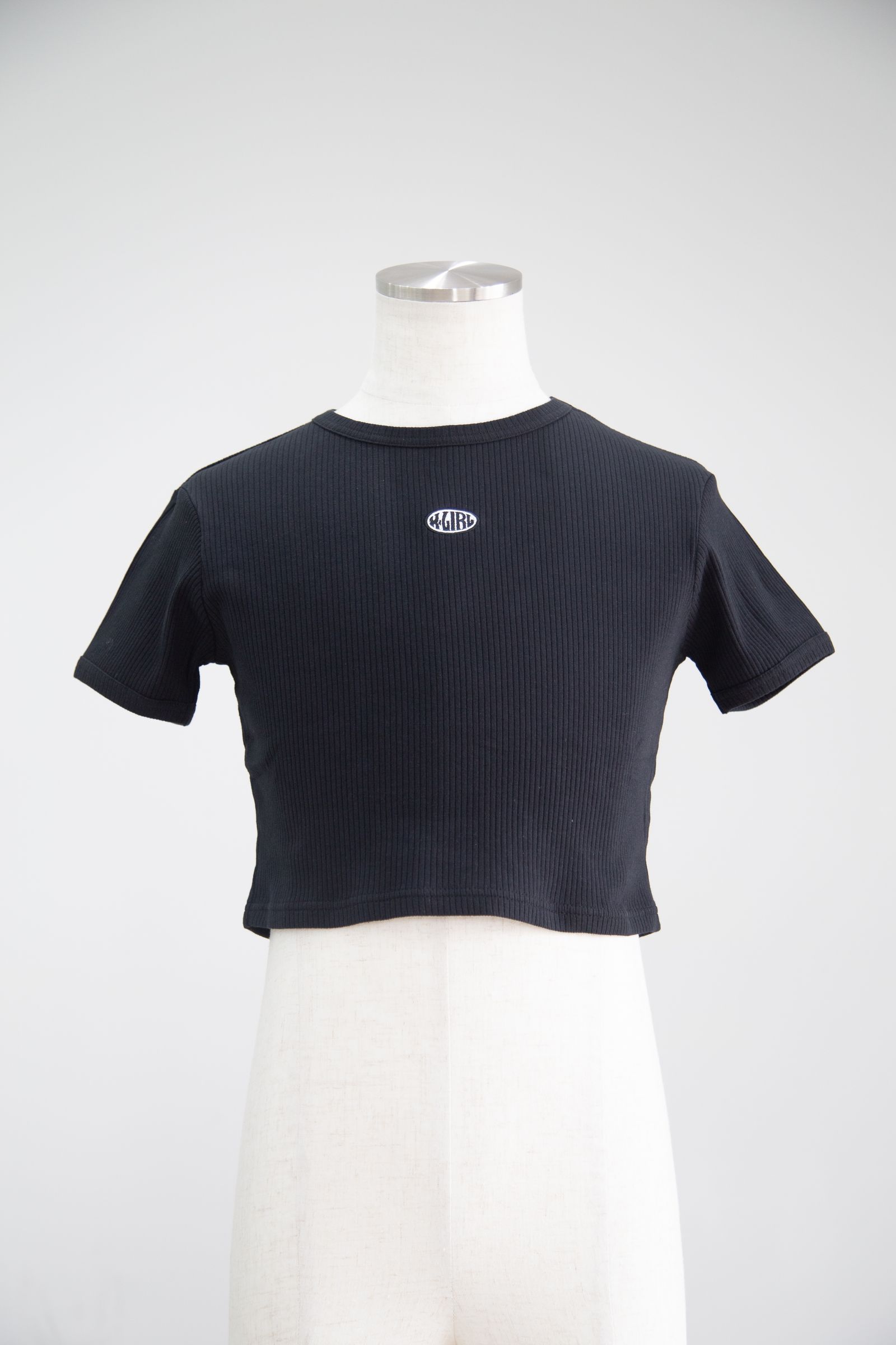OVAL LOGO S/S TOP / ブラック