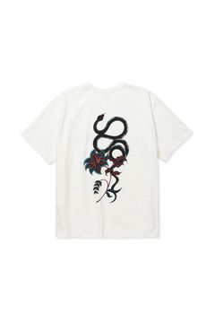 ×MIHO MURAKAMI BINDER NECK SNAKE VINTAGE TEE / ホワイト