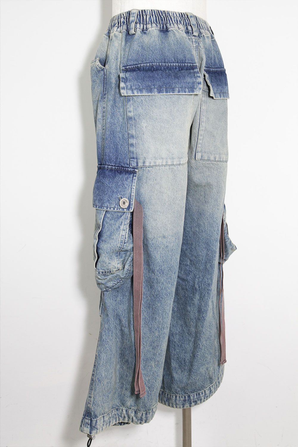ヴィンテージデニムワイドパンツ / VintageDenim Wide Pants / ブルー / ag-8062