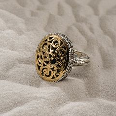 Garden Shadows Big Oval Ring / GR112