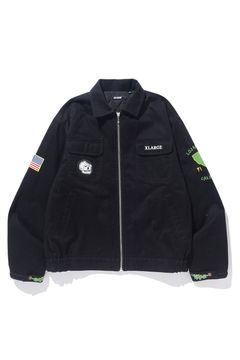 TIGER EMBR VTNM JKT / ブラック