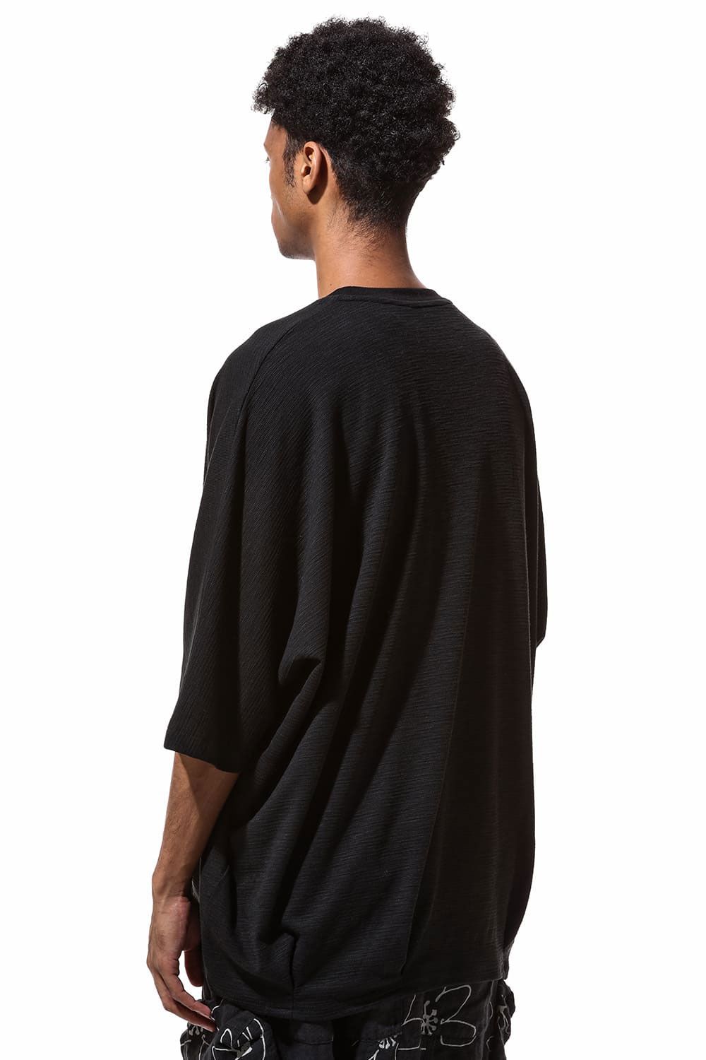 サーフニットタックドルマンTシャツ / Tuck Dolman Tee / ブラック / ag-9078