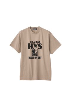 MAKE MY DAY Tシャツ / ベージュ