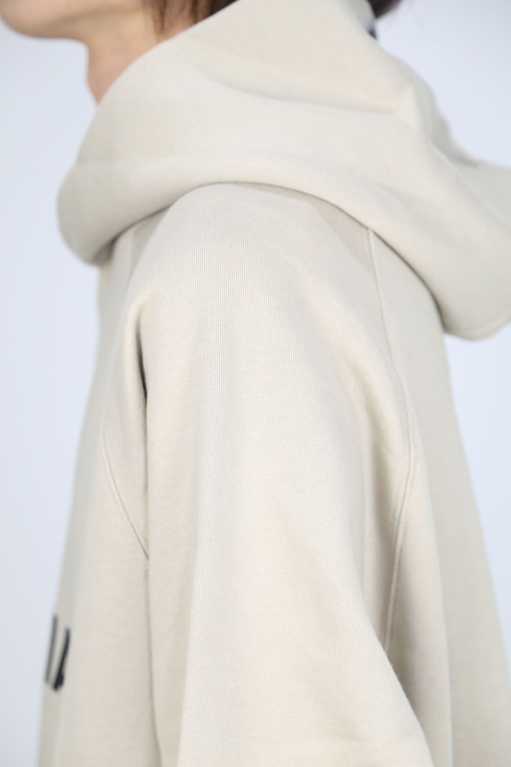 FRONT LOGO HOODIE / タン