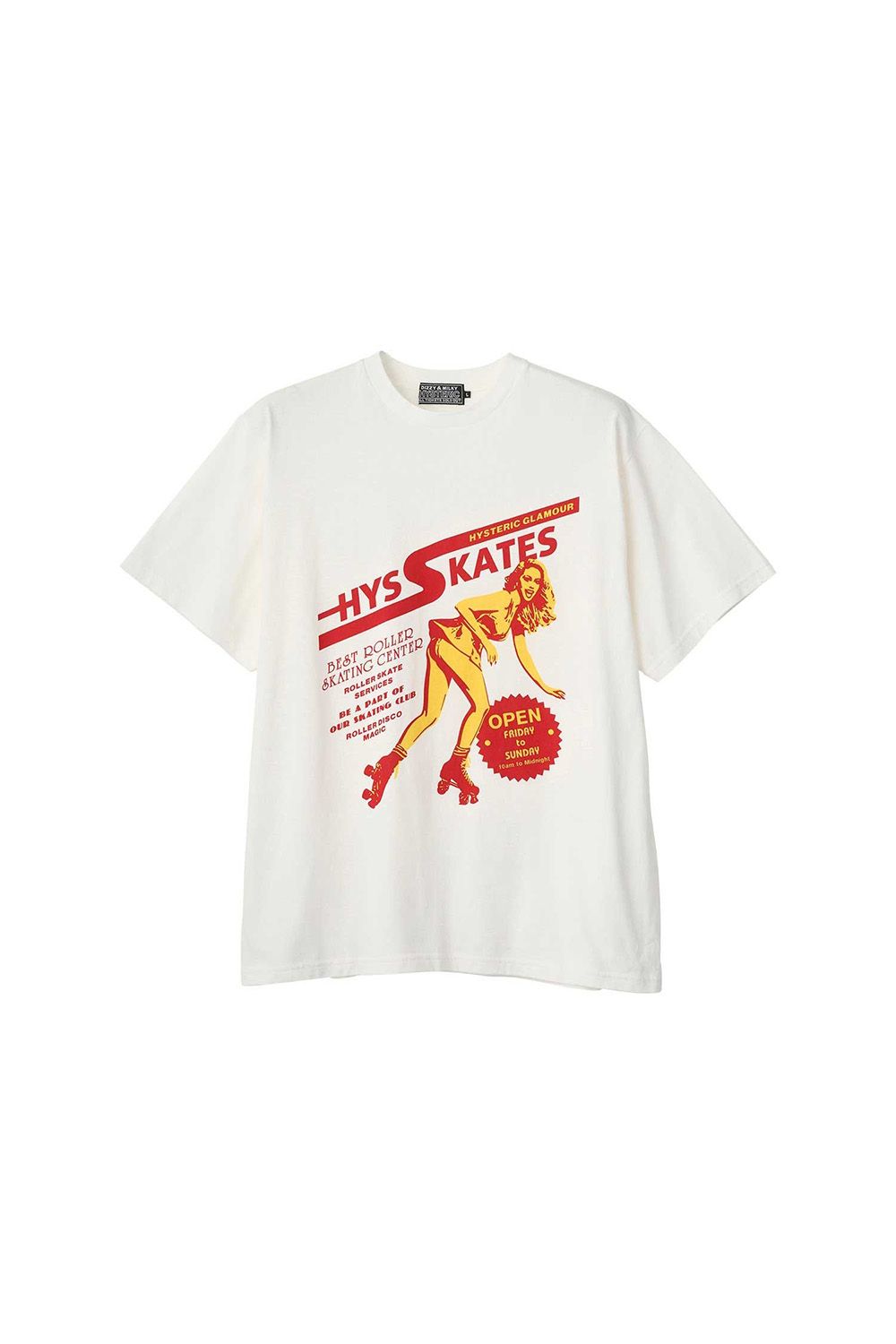 HYS SKATES Tシャツ / ホワイト
