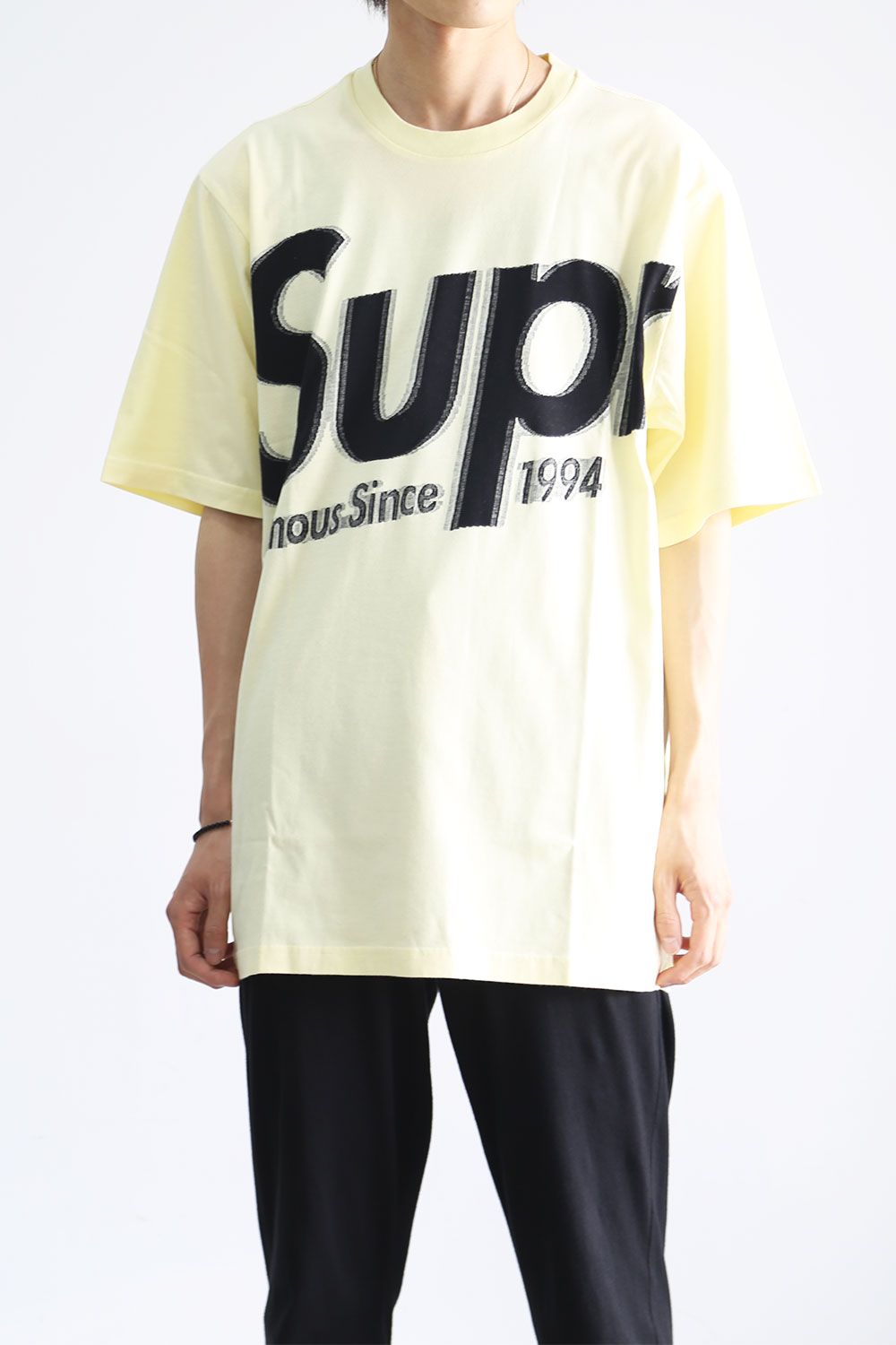 supreme Intarsia Spellout S/S Top - Tシャツ/カットソー(半袖/袖なし)