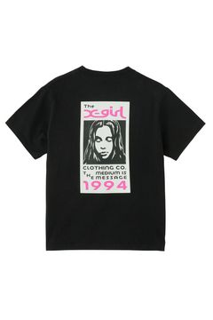 BOX LOGO AND FACE S/S TEE / ブラック
