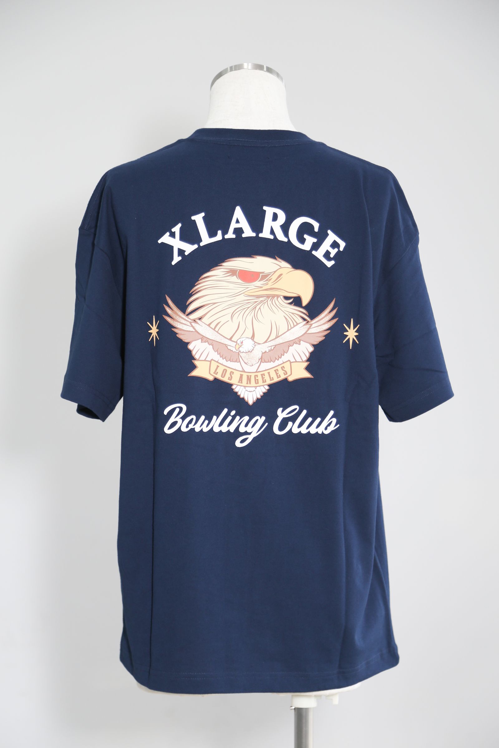 XLARGE - BOWLING CLUB S/S TEE / ネイビー | Tempt