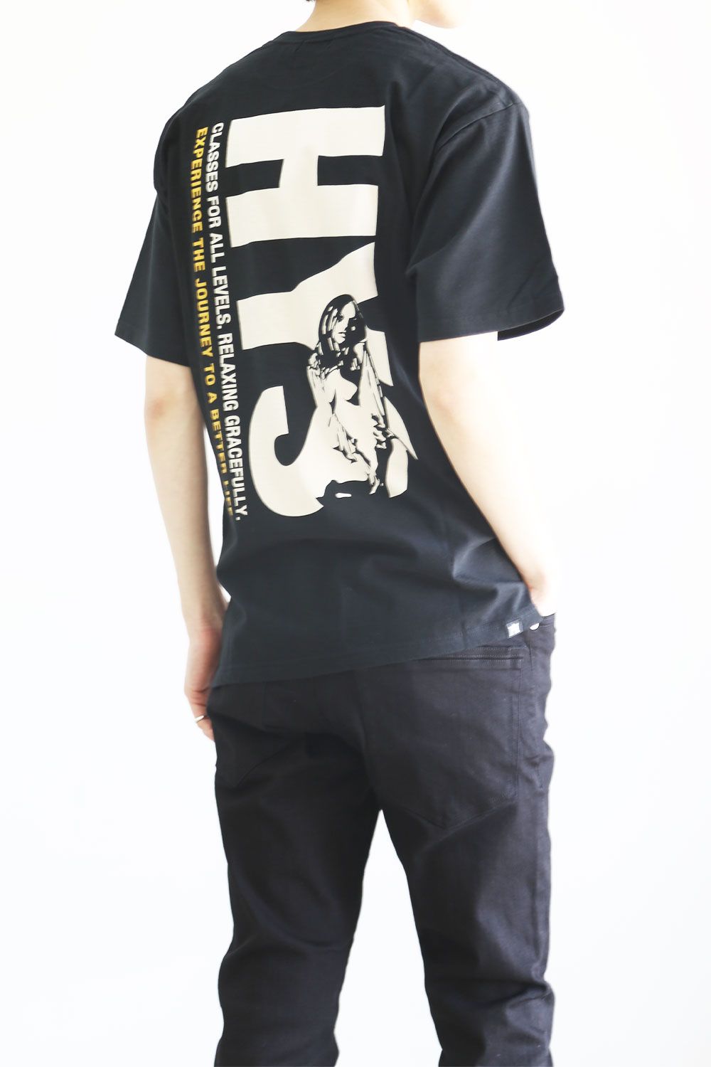 HYSTERIC GLAMOUR - HYS EXPERIENCE Tシャツ / ブラック 