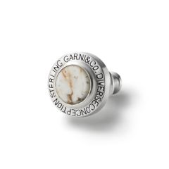 Round Stone Pierce / ホワイト