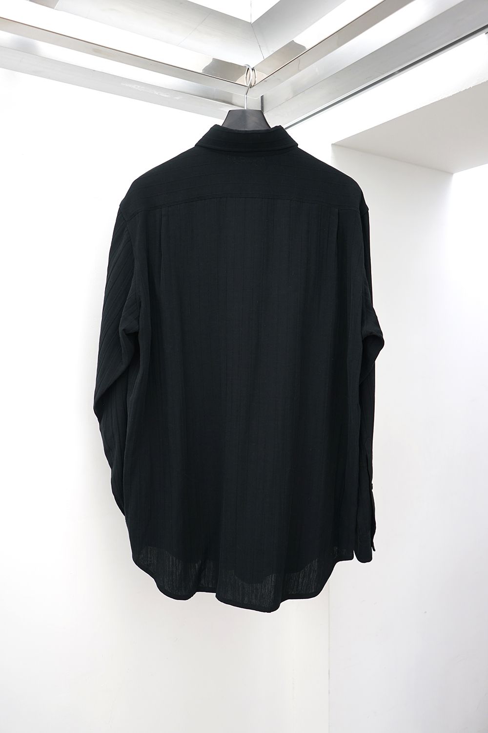 Shadow-Stripe Double-Gauze Dress Shirt