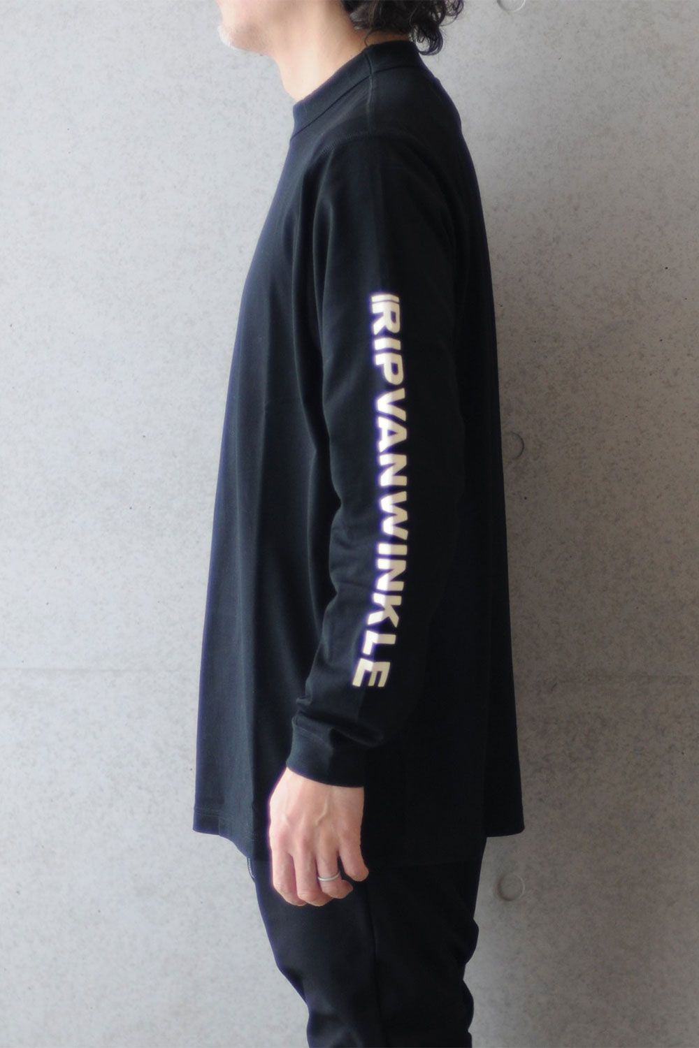 PRINT L/S / ブラック