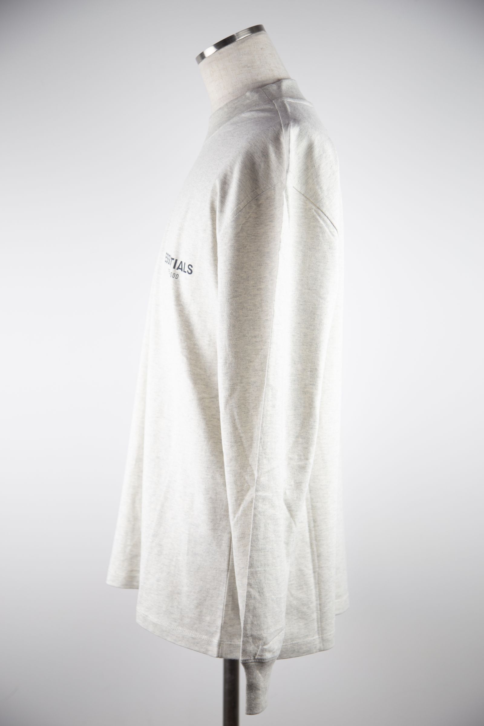 21FW 1POINT LOGO LS TEE / ライトオートミール