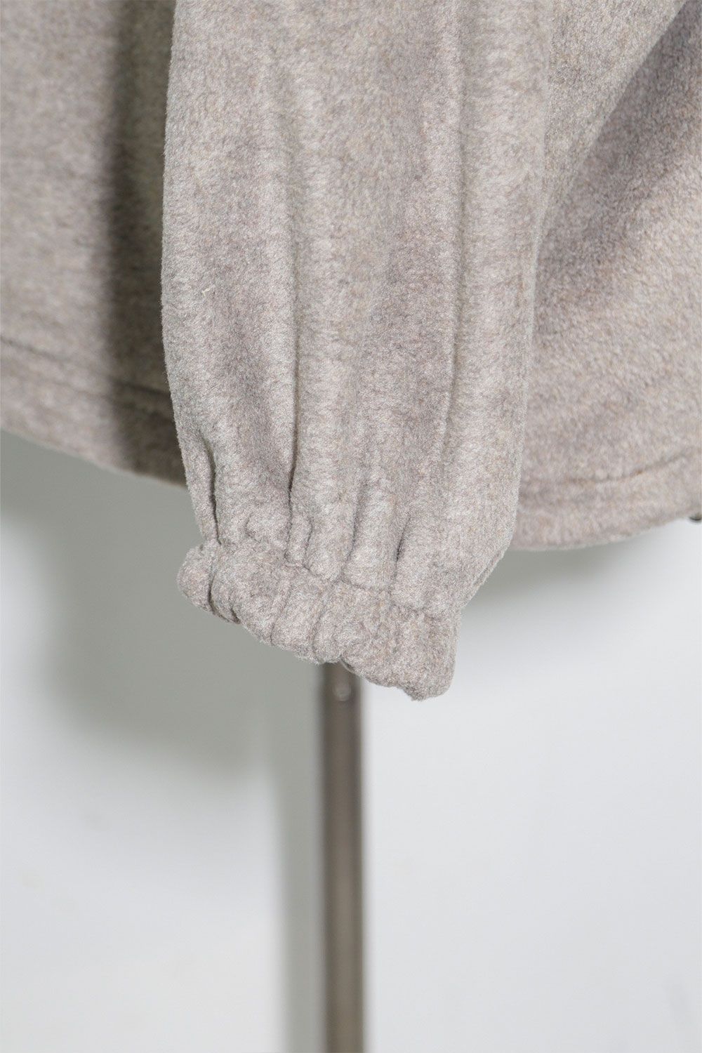 フリースハーフジップフーディー / Fleece Hoodie / ベージュ / ag-10085-1