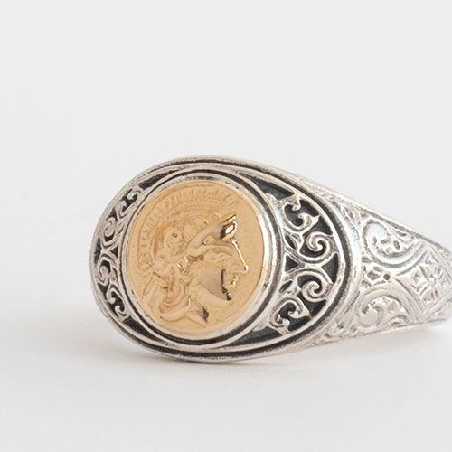 Athena the Goddess Symbol Ring / GR061