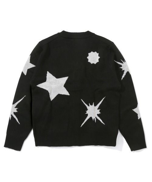 【ICECREAM】 BB STARGAZE CARDIGAN / ブラック