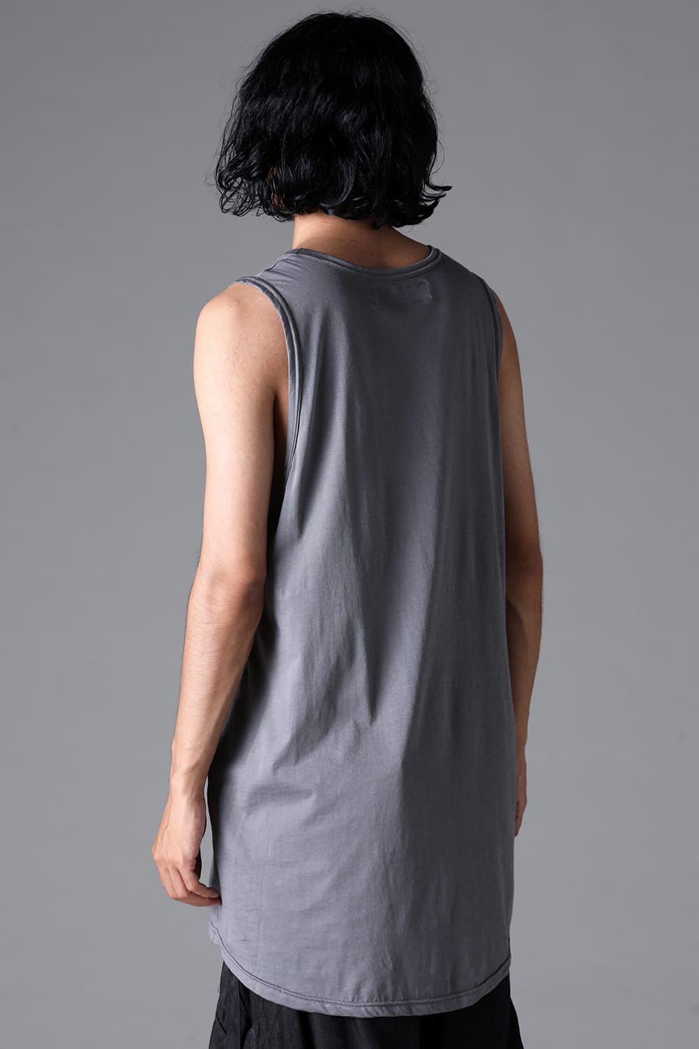 ロングタンクトップ / LONG TANK TOP / ストーン / ag-6083-3