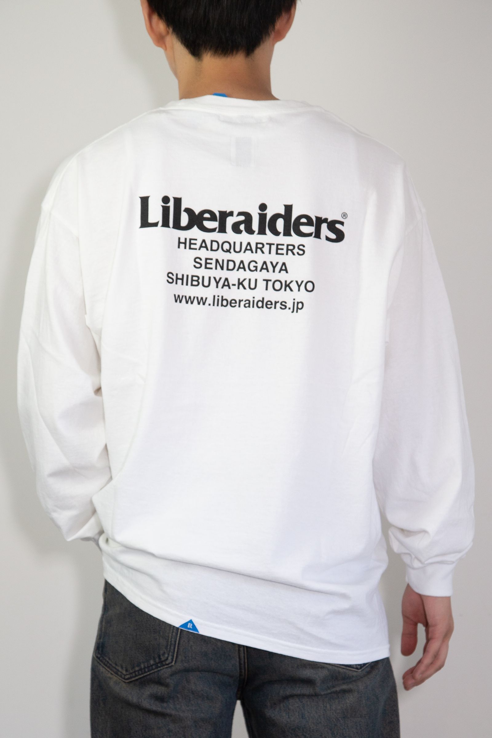 HEADQUARTERS L/S TEE / ホワイト